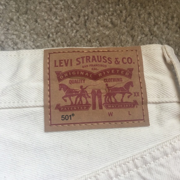 Levi’s denim shorts Sz 25 - Picture 10 of 12